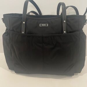 Tumi Jet Black Carryall Bag